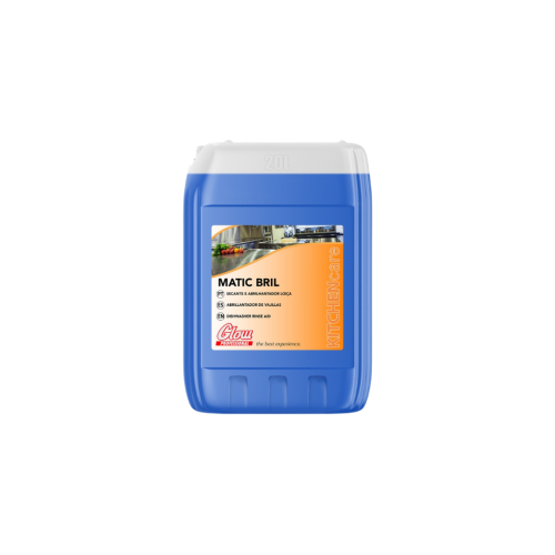Secante/abrilhantador p/máquina de loiça Matic Brill 20 lts