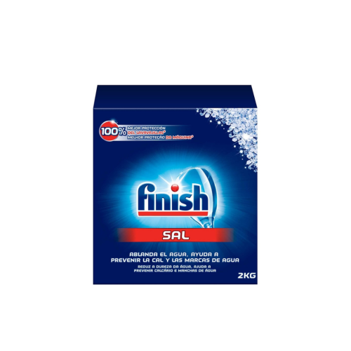 Sal p/ máquina de loiça Finish 2kgs