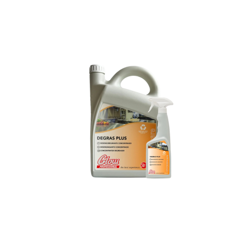 Desengordurante conc. Degras Plus (descarbonizante) 5 lt e 750 ml